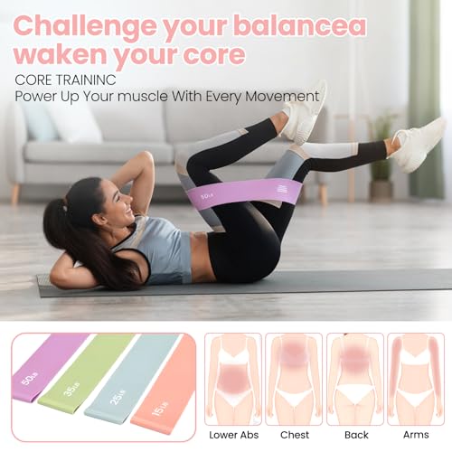 20PCS Pilates kit,Pilates Equipment Kit for Women with 13.5“Pilates Ring and Ball，Resistance Bands, Ankle Weights, Sliders & Grip Socks Accessories for Starter Home, Office & Travel