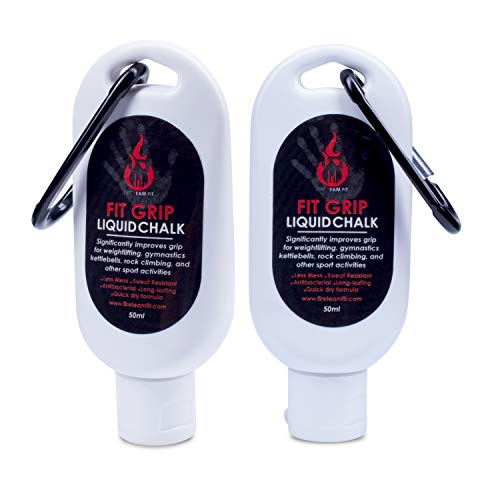 Liquid Chalk for Weight Lifting, Rock Climbing, Cross Training, & Powerlifting, Gym Approved Workout Chalk for Hands & Calluses - size: 50 ml