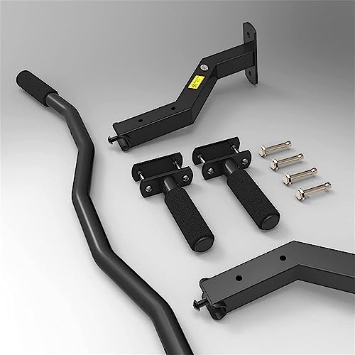 Pull Up Bar, Ceiling Mount Chin Up Bar, Heavy Duty Home Gym Strength Training Equipment, Joist Mounted Pull Up Bar Height Adjustable