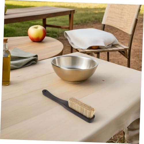 KESYOO Rock Climbing Chalk Brush Boar Hair Bristles Ergonomic Wood Handle Efficient Chalk and Dirt Removal Natural Rock Holds Lengthy Climbs