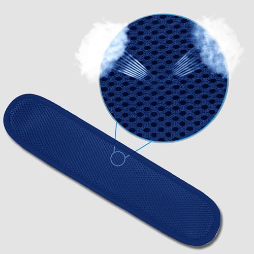 ZINZ Ultra Thick & Breathable Universal Shoulder Pad Cushion for Bag - Long & Comfort - color: Dark Blue