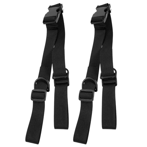 2pcs Heavy Duty Cargo Fixed Straps with Quick Release Buckle, Thickened Lashing Tie-Down Straps for Tent, Backpack, and Yoga Mat Securement