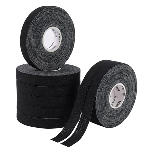 Bighorn Athletics Finger Tape, Female Climber Tin, 0.5"x45ft, 8Rolls, Black | Climbing tape with retro design tape holder for tension support & bouldering. EZ tear, strong adhesive, residue-free. - color: Black