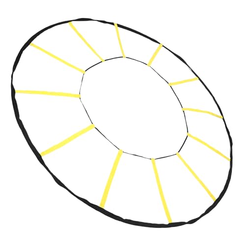 Agilitys Training Ladder, 12 Rungs Circular Speed Reactioning Training Equipment for Soccer Basketball