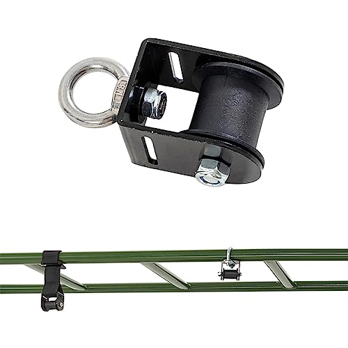 Weight Lifting Pulley Wheel Lifting Rope Pulley Loading 220lbs DIY Attachment Mute Sturdy Pull Down Wheel for Fitness Equipment Accessories - color: Ring Pulley