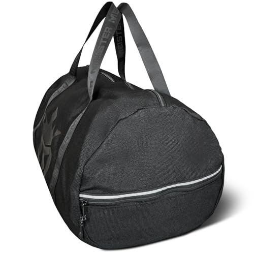 Meister Breathable Chain Mesh Duffel Gym Bag - color: V2.0 Black, size: X-Large 28"x15"x15"