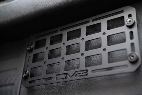 DV8 Universal Molle Panels 11" x 6" for Garages Available in 6 Sizes | Be Mounted Almost Anywhere Including Vehicles, Universal Mounting for Tools, Recovery Gear, & More - size: 11" x 6"