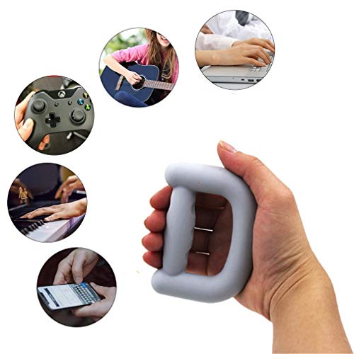3PCS Finger Stretcher Resistance Bands Strength Trainer for Forearm Exercise Guitar Finger Strengtheners Rock Climbing 6.6 8.8 11 Pounds - color: style 4