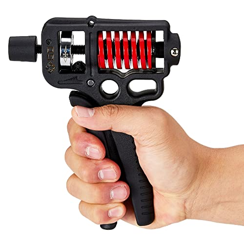 GD Grip Strength Trainer (Premium Adjustable Grip Strengthener for Forearm Training) Wrist and Forearm Strengthener
