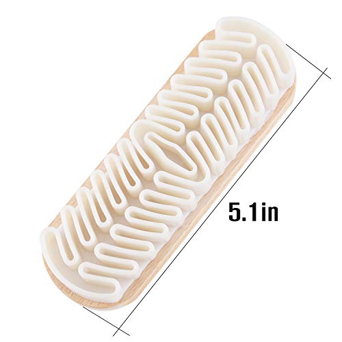 Suede & Nubuck Cleaning Kit by Care Guys: Hard-Wearing Crepe Brush & Cleaner Eraser - Natural Suede Shoe Cleaner Made with Crepe Ribbon - Cleaning, Re-Fluffing & Lifting Nap