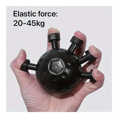 2pcs Adjustable Finger Exerciser Trainer - Hand Grip Strengthener for Rock Climbing, Fitness, and Rehabilitation - color: Black