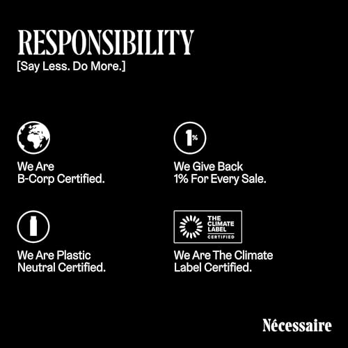 Nécessaire - The Hand Cream for Women & Men with 5 Ceramides & Peptides, Fragrance-Free Hand Lotion, Fast-Absorbing, Non-Greasy. - 2.2 fl oz.