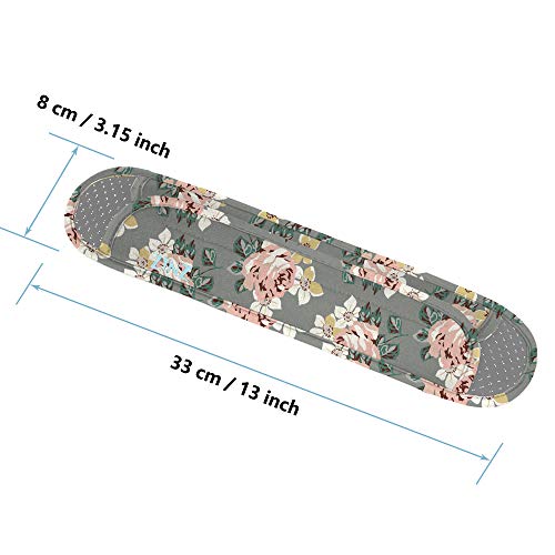 ZINZ Ultra Thick & Breathable Universal Shoulder Pad Cushion for Bag - Long & Comfort - color: Light Rose