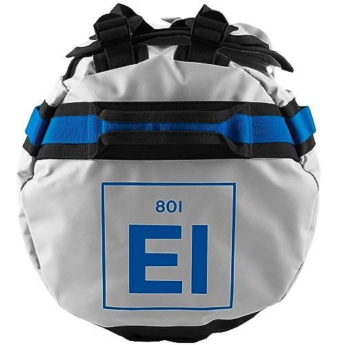 Element Equipment Trailhead Duffel Bag Shoulder Straps Waterproof Light Grey/Blue Medium - color: Light Grey/Blue, size: Medium 51 Liters