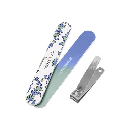 Tweezerman Nail Kit with Clipper & 2 Nail Files Paisley - color: Paisley