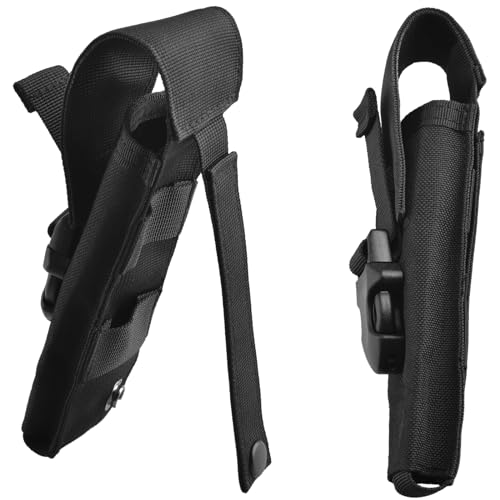 TRIWONDER Tactical Phone Pouch Molle, Smartphone Holster Bag EDC Utility Cellphone Lock Card Holder Organizer Fit for Waist Belt Case - color: 12 Black