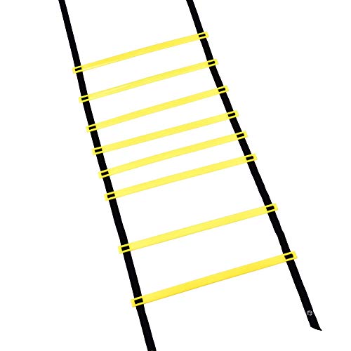 8 Rung Agility Ladder Training Equipment Speed Coordination Balance Drill Tool for Soccer Football Fitness Workout
