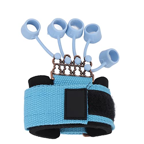ZJchao Adjustable Silicone Finger Exerciser Hand Grip Strengthener for Exercise Training Rock Climbing Tennis Baseball Guitar Piano Drummer - size: 40lb