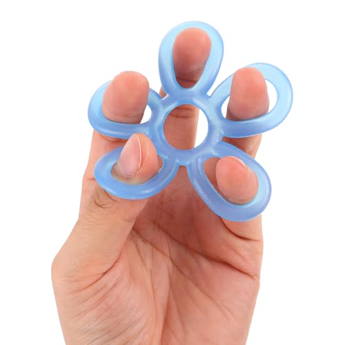 3pcs Silicone Finger Resistance Bands Finger Expander Strength Trainer Hand Grip Exerciser for Rehabilitation Muscle Training Musicians and Athletes