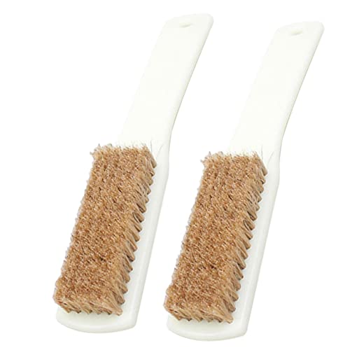 LIFKOME 2Pcs Boar Hair Climbing Brush Set for Bouldering and Rock Cleaning Sturdy Handles Outdoor Sports Cleaning Tool