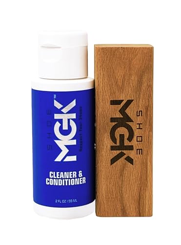 Shoe MGK Shoe Cleaner 2 oz and Brush Kit for Easy Shoe Cleaning on the Go