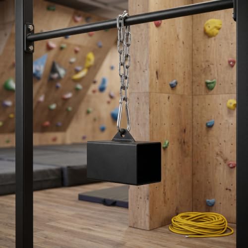 Toddmomy Metal Pinch Block for Rock Climbing Grip Training - Heavy Duty Finger Strength Trainer - Grip Workout Pinch Block for Home Gym Forearm Hand Exercise