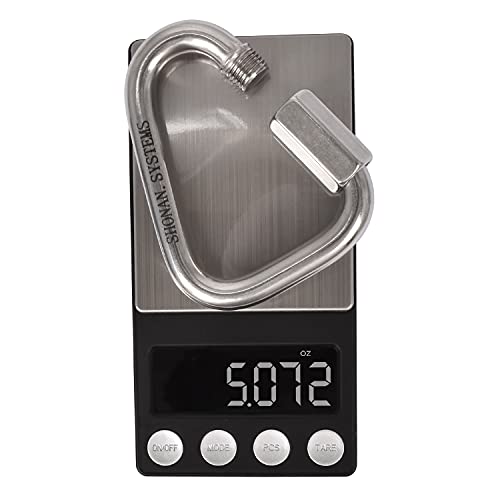 SHONAN Delta Quick Link, Large Stainless Steel 3.5 Inch Triangle Quick Links Heavy Duty Triangle Carabiners Marine Grade, 1 Pack, 2300 Lbs Capacity - size: 3.5 Inch, 1 Pack(Marine Grade)