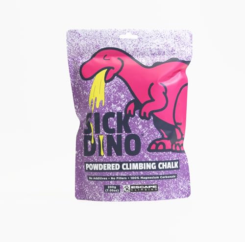 Escape Climbing Sick Dyno® Powdered Climbing Chalk | Ultra Premium Loose Bulk Climbing Chalk | 100% Pure Magnisum Carbonate Optimized for Rock Climbing | Vegan | Designed for Bouldering/Sport Climbing