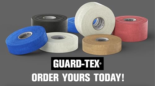 Guard-Tex® Blue Finger Tape 3/4 inch - Self-Adhesive No Residue - 16 Rolls - 90ft Per Roll - 1440ft Total - color: Blue, size: 3/4 Inch