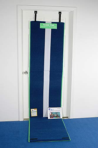 Tumbl Trak Handstand Homework Gymnastics Door Mat for Kids Home Training - color: Lime Green