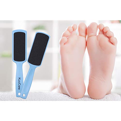 4 Pcs Foot File, Callus Remover for Feet | Double-Sided Colossal Pedicure Tools Foot RASP, Foot Scrubber, Dead Skin Exfoliator for Feet
