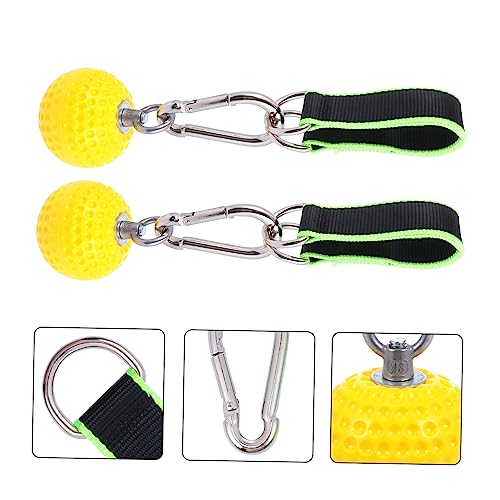 Climbing Ball Hanging Rings Hand Grip Strength Exerciser Wrist Strengthener for Outdoor Sports Like Climbing Wrestling Gymnastics
