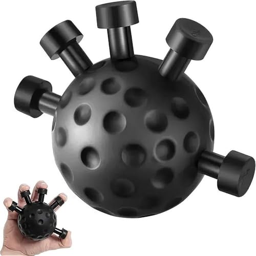 2pcs Adjustable Finger Hand Grip Strengthener Set - Boost Hand Strength & Dexterity For Musicians, Artists, And Office Workers - color: Black