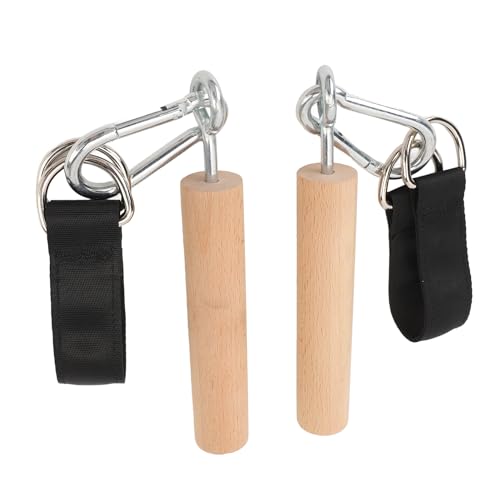 Tbest Pull Up Attachments, 1 Pair Multifunction Portable Rock Climbing Holds Training Set Pull Up Handles Grip Exercise Handle for Indoor Outdoor