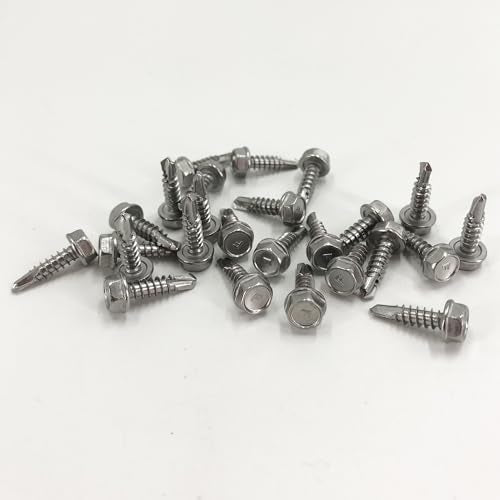 Sheet Metal Screws，Hex #8x5/8‘’（180） | Metal Fastener - color: Hex #8x5/8‘’（180）