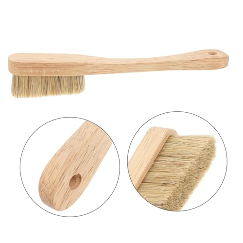 POPETPOP Rock Climbing Brush with Ergonomic Handle and Soft Boar Hair Bristles Lightweight Cleaning Tool for Bouldering Holds Compact Design for Outdoor and Indoor Adventures