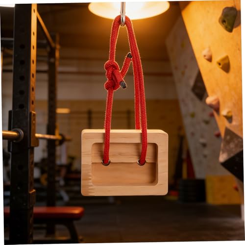 Portable Wooden Hangboard for Rock Climbing Training, 2pcs Fingerboard Set for Indoor and Outdoor Use, Doorway Climbing Board for Finger Strength and Grip Conditioning
