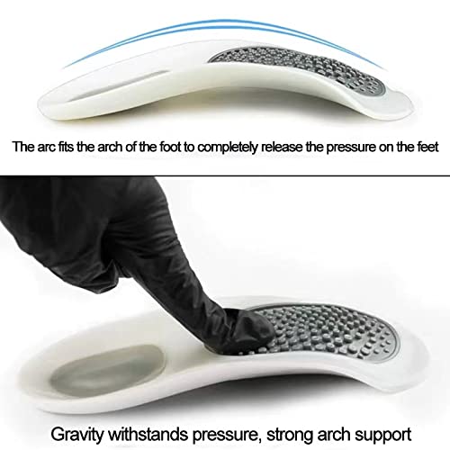 Non-Foldable Arch Support Insole, Specially Designed for Men and Women X/O Leg Flat Foot Care Orthopedic(E(37-39))