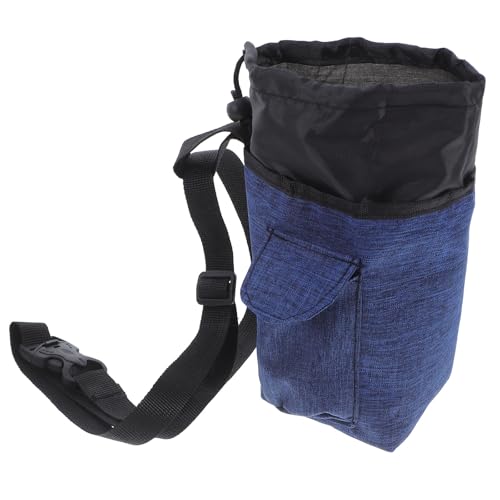 Toyvian Chalk Bag for Rock Climbing and Bouldering with Anti-Slip Polyester Fabric, Drawstring Closure, Removable Waist Belt, Suitable for Outdoor Climbing and Gymnastics
