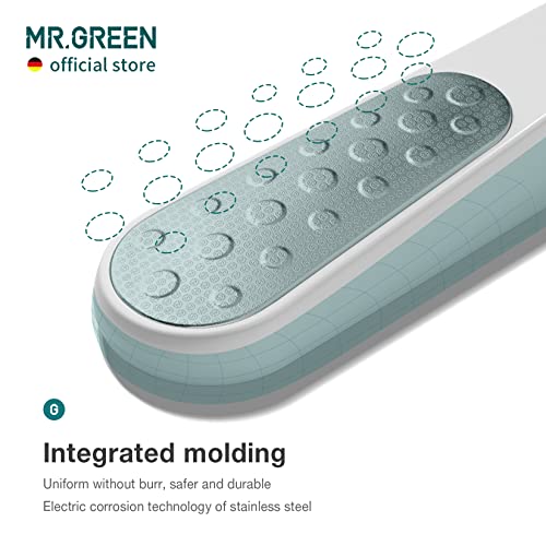 MR.GREEN Foot File Double Sided Callus Remover for Dead Skin Professional Pedicure Tools Callous Scraper Foot Sander Heel Filer (Orange) - color: Orange