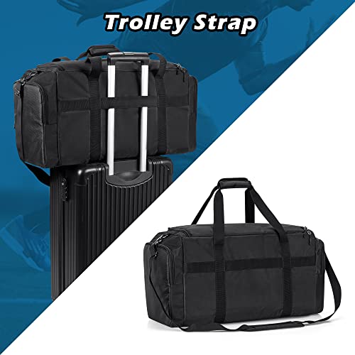 DSLEAF Sneaker Travel Bag for 4 Shoes, Shoe Duffle Bag for Women & Men | Portable Handle & Shoulder Straps, Used as Sneaker Bag, Travel Duffel Bag, Gym/Sports Bag