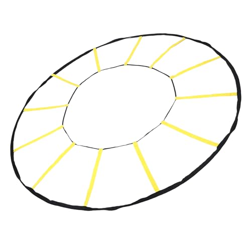 Circular Training Ladder - 12 Rungs Nylon Speed and Trainer for SoccerBasketball & Football