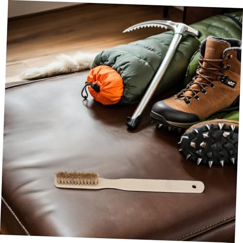 GANAZONO Climbing Brush with Soft Bristles Chalk Rock Climbing Brush for Hold Cleaning Suitable for Bouldering Maintenance