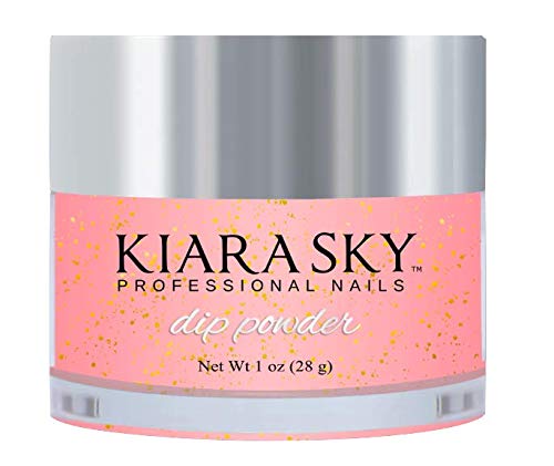 Kiara Sky Nail Dipping Powder Glow Collection 1 Oz, Pink & Proper