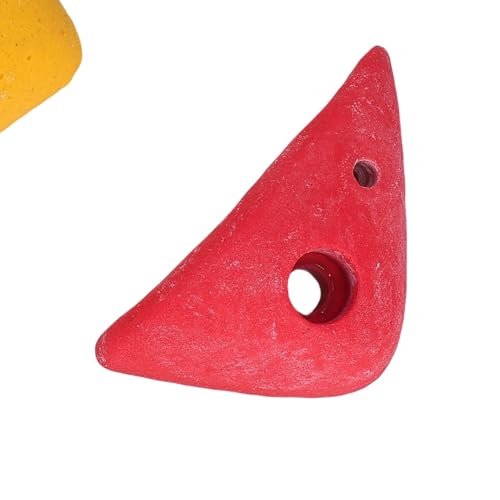 Kids Climbing Holds 5 Pack Colorful Resin Rocks for Indoor Outdoor Playground with Mounting Hardware