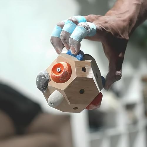 Handcrafted Climbing Balls That Improve Strength and Accuracy, a Finger Training Tool for Climbers