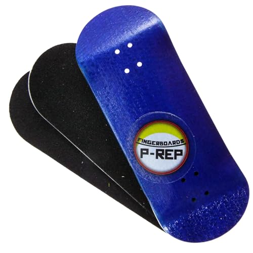 P-REP V2 Performance Complete Wooden Fingerboard 34mm - Blue - color: Blue