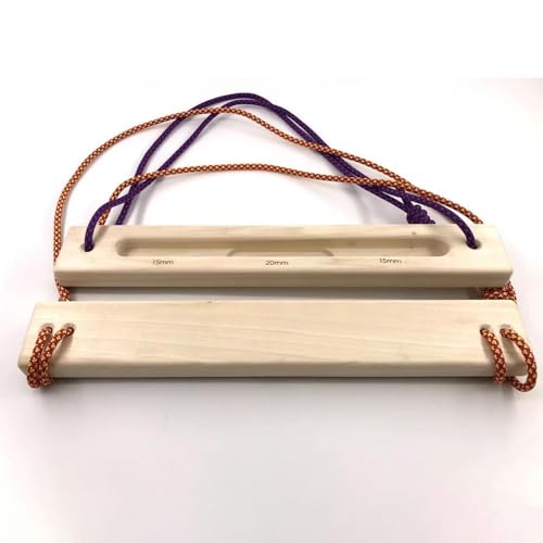 Yiju Climbing Training Workouts Climbers Finger Strength with Rope Portable Compact Hang Hold - color: 15mm 20mm 15mm