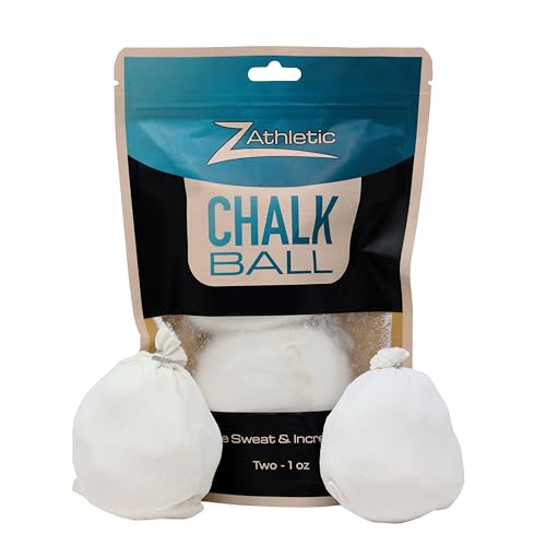 Z Athletic Gym Chalk Ball for Rock Climbing, Gymnastics, and Weightlifting - style: 1oz Chalk Ball (2 Count)