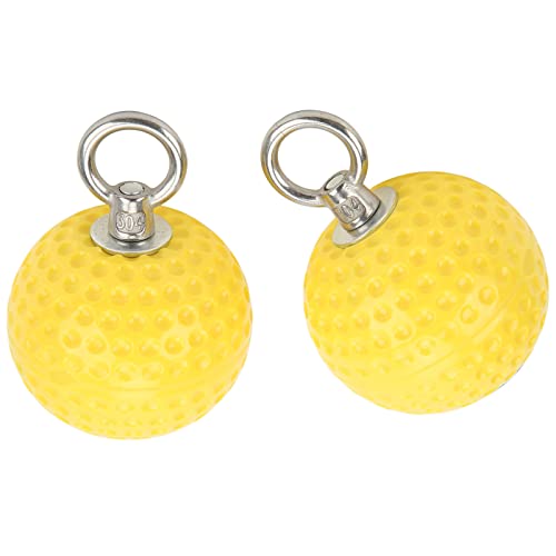 Pull Up Ball Grips, Anti Slip Climbing Pull Up Balls for Forearm Grip Strength Training, PU and Steel Hand Grip Exerciser with Carrying Bag for Gym Rock Climbing Athletes - size: 72mm model